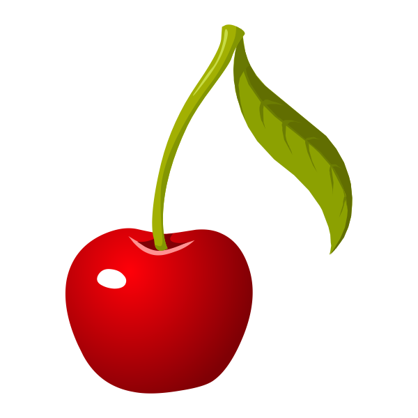 SVG Single cherry