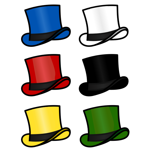 SVG Six Hats