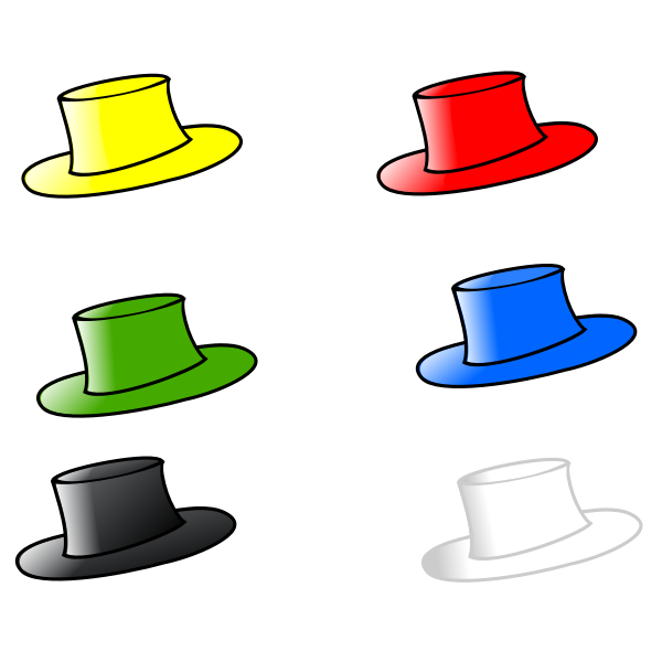 SVG Six Hats 3