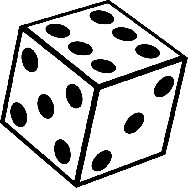 SVG Six sided dice too