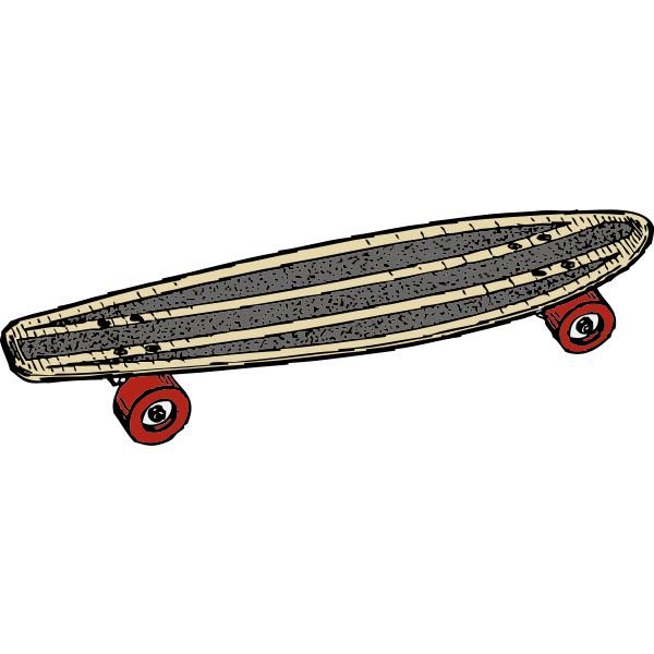 SVG Skateboard vector drawing
