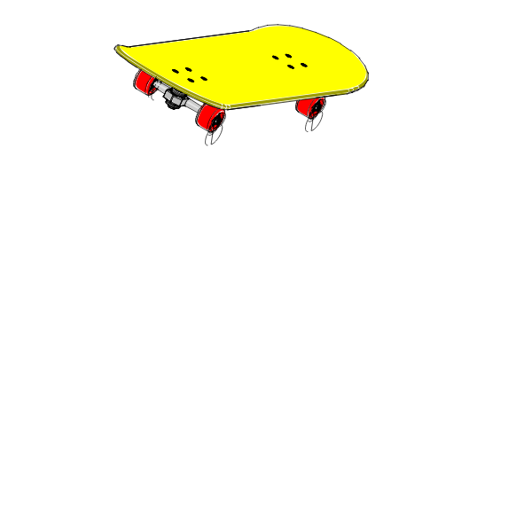 SVG Skateboard vector image