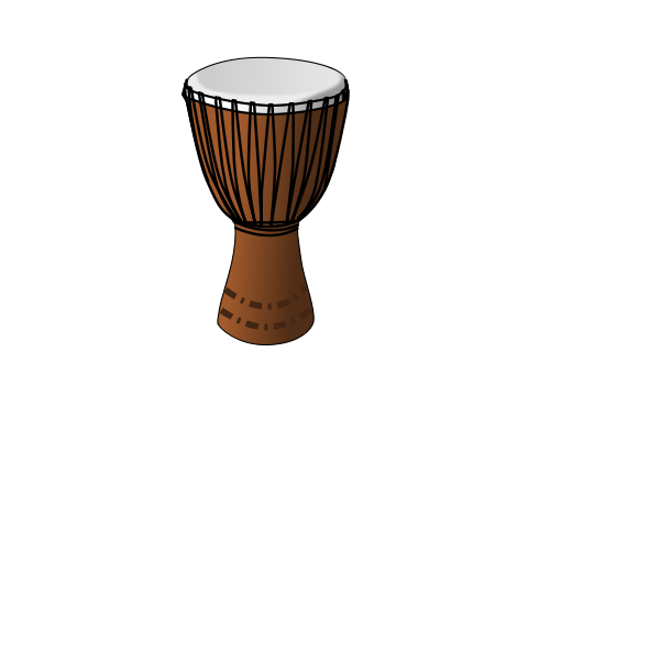 SVG Skin-covered goblet drum