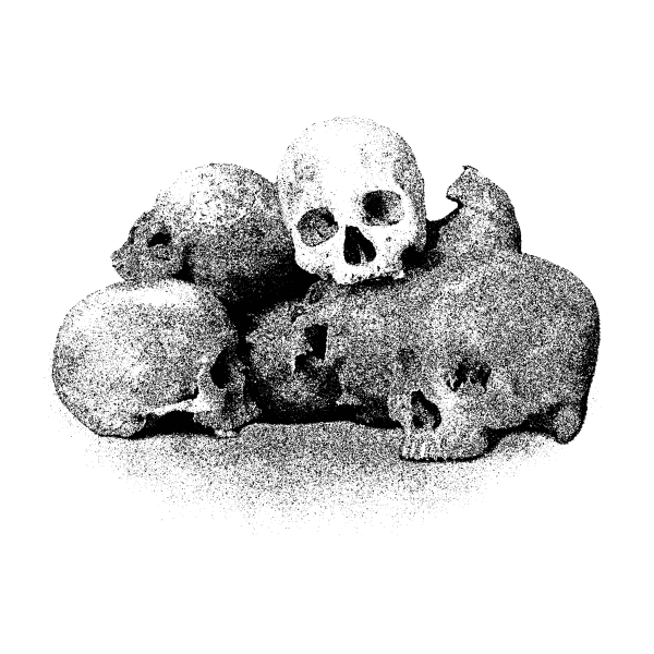 SVG Skulls piled up