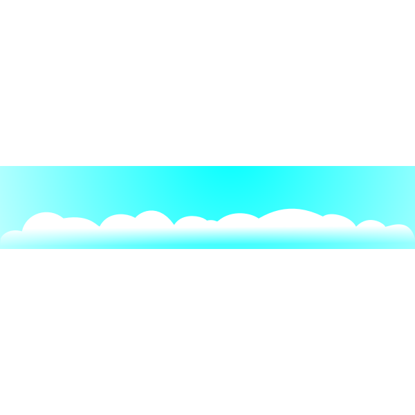 SVG Sky with cloud