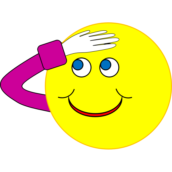 SVG Slapping smiley