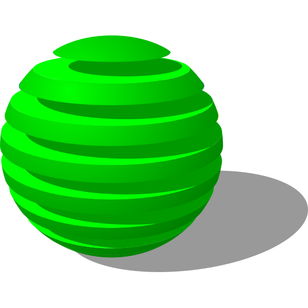 SVG Sliced ball