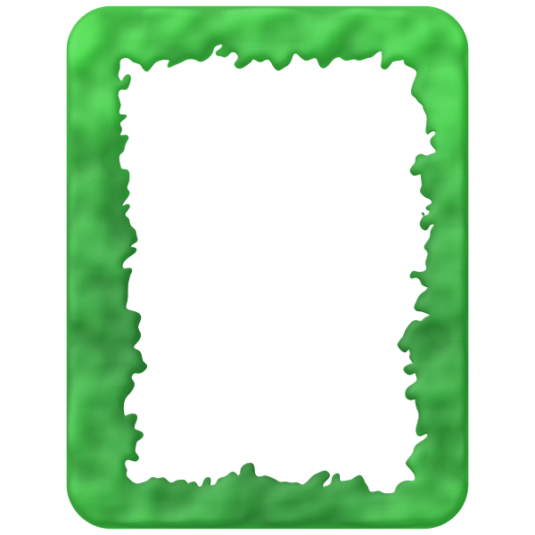 SVG Slime border vector clip art