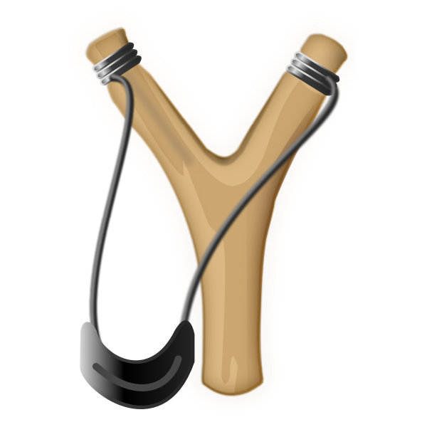 SVG Slingshot vector image