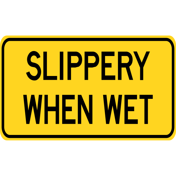 SVG Slippery when wet board