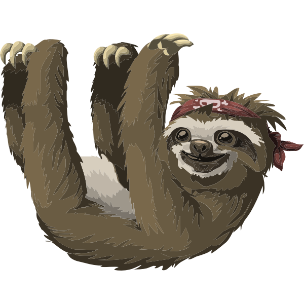 SVG Sloth image