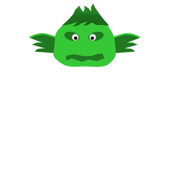 SVG Small flying monster
