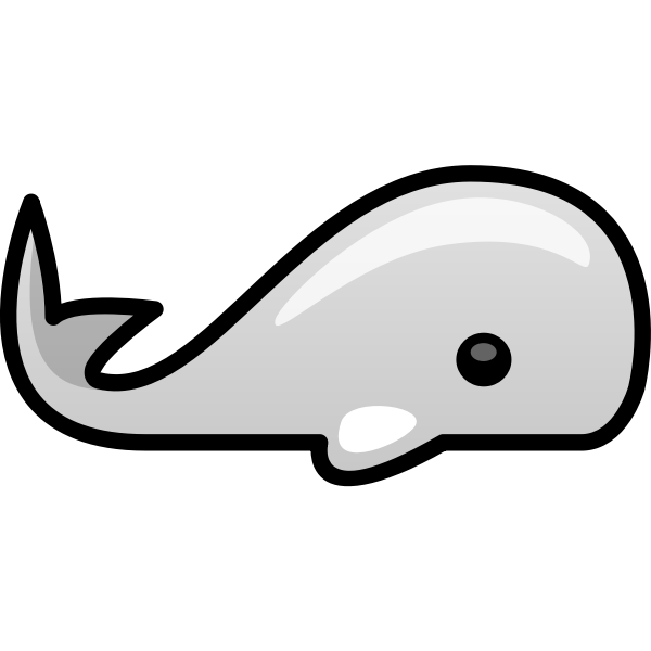 SVG Small whale