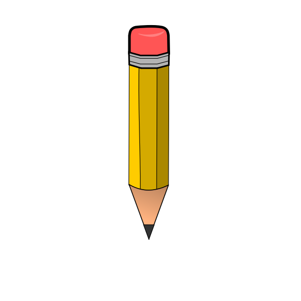 SVG Small yellow pencil