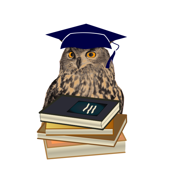 SVG Smart owl