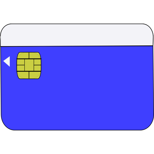 SVG Smartcard vector image