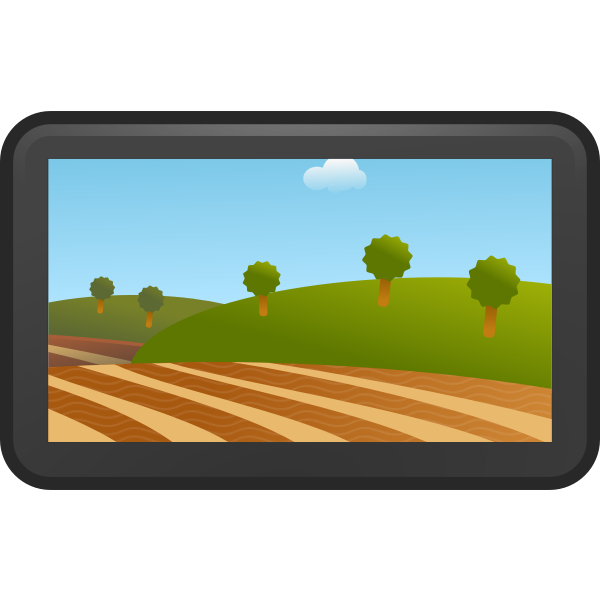 SVG Smartphone Landscape Mode