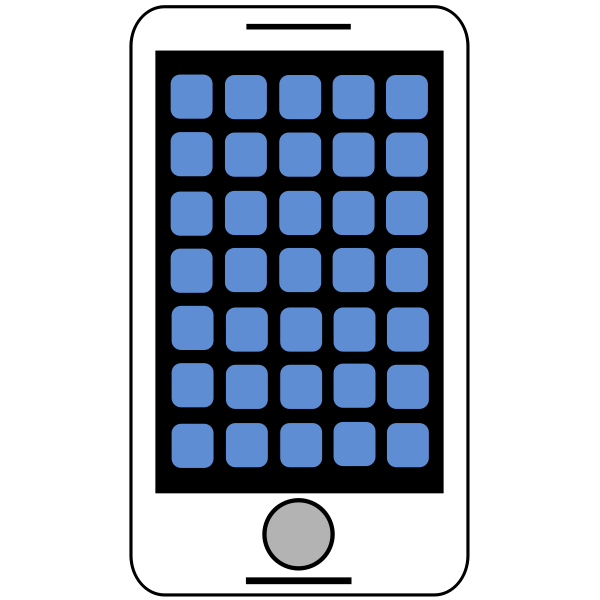 SVG Smartphone or tablet