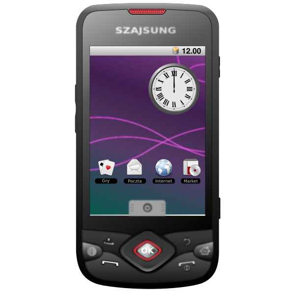 SVG Smartphone vector illustration