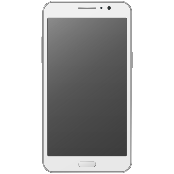 SVG Smartphone with touch display
