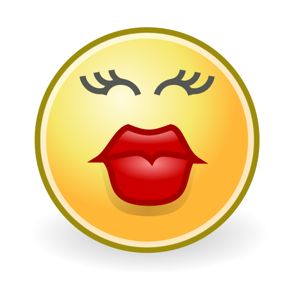 SVG Smiley face vector art