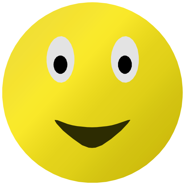 SVG Smiley - Happy
