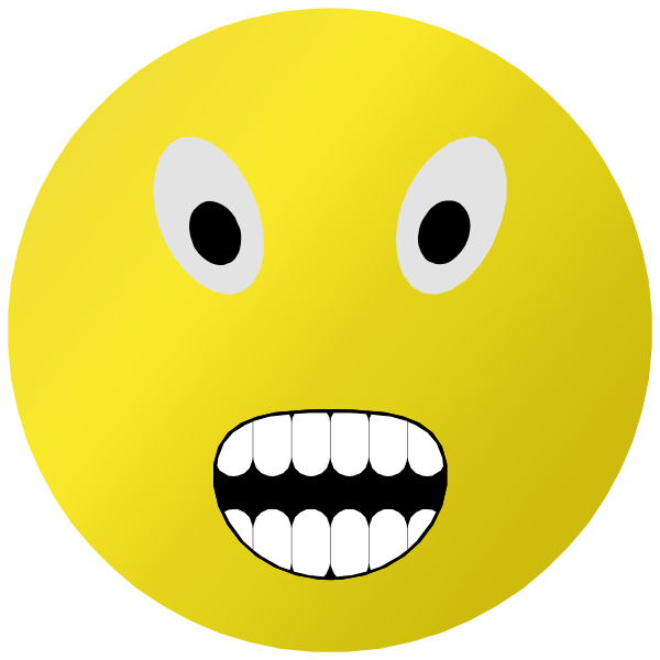 SVG Smiley - Mad