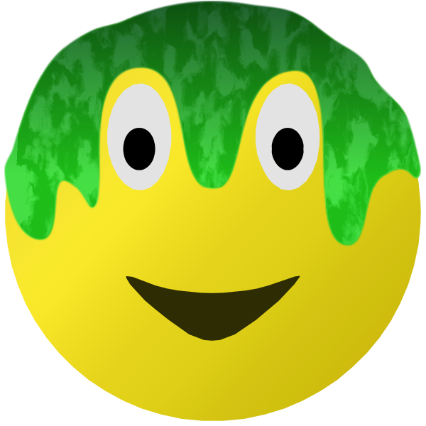 SVG Smiley - Slime