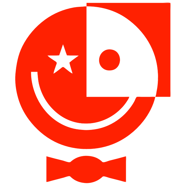 SVG Smiley with bow tie vector clip art