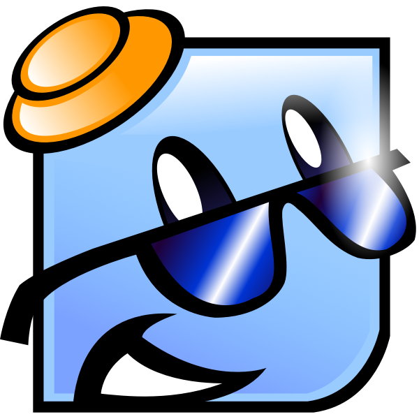 SVG Smiley with sunglasses