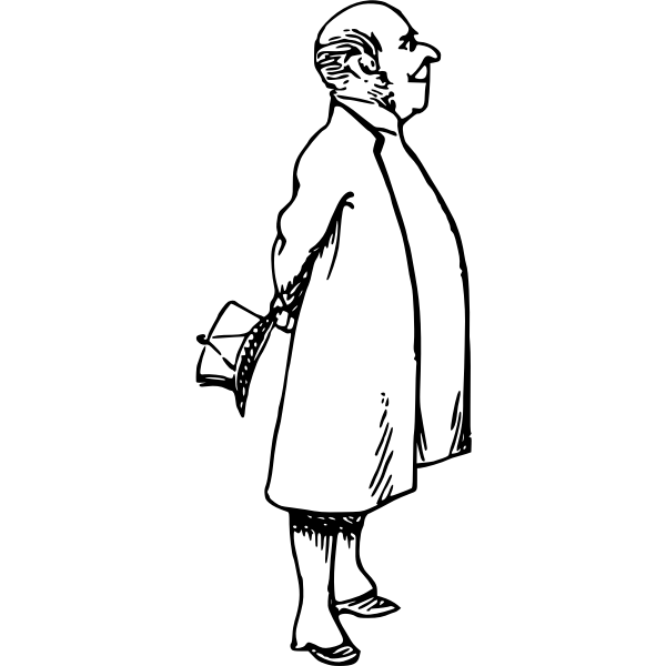 SVG Smiling aristocrat