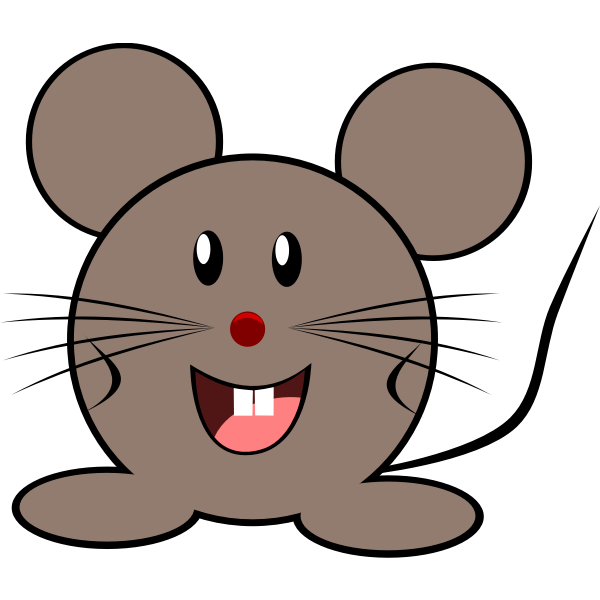 SVG Smiling mouse