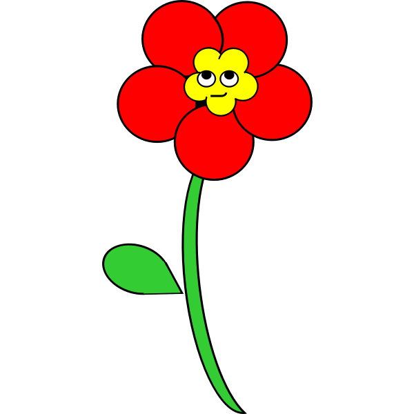 SVG Smiling poppy