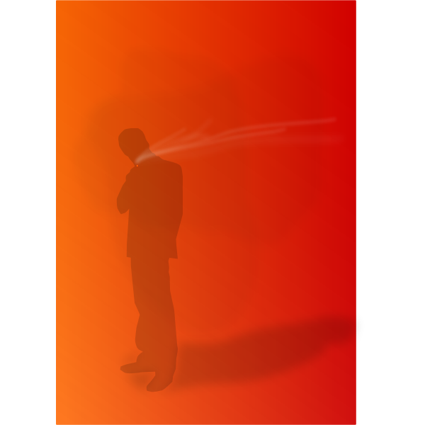 SVG Smoking man