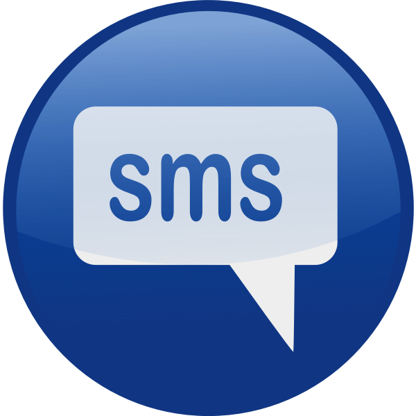 SVG SMS vector icon