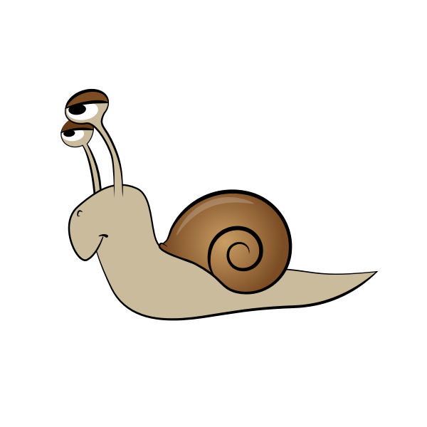 SVG Snail Cartoon Art