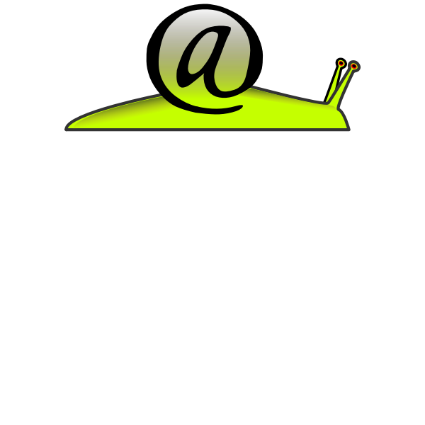 SVG Snail e-mail