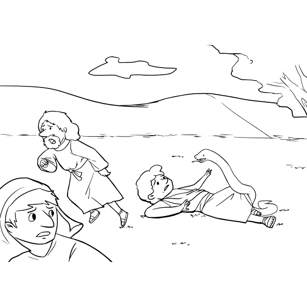 SVG Snake in Bible
