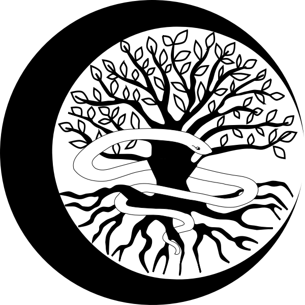 SVG Snake on a tree