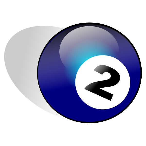 SVG Snooker ball vector drawing