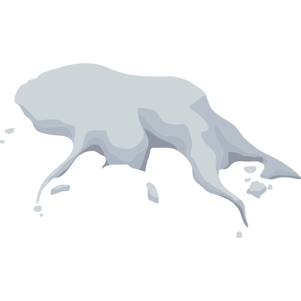 SVG Snow cover clip art image