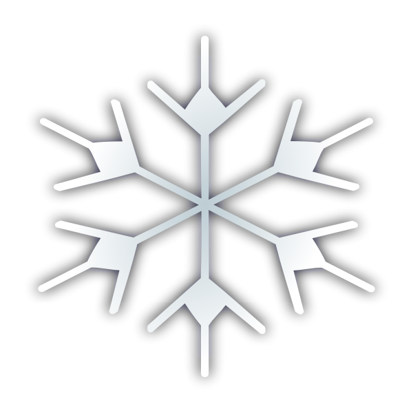 SVG Snow fake image