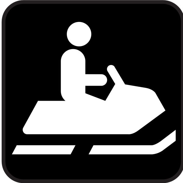 SVG Snow riding icon