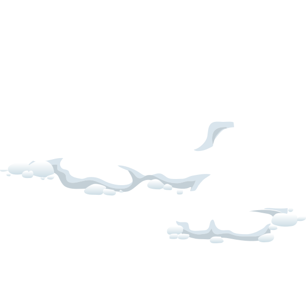 SVG Snow rubble