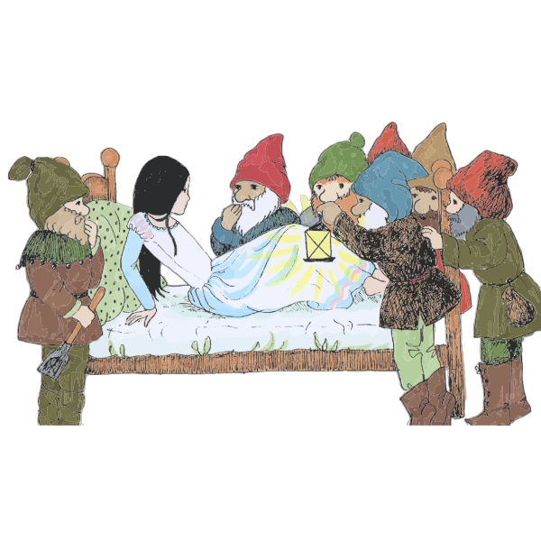 SVG Snow white