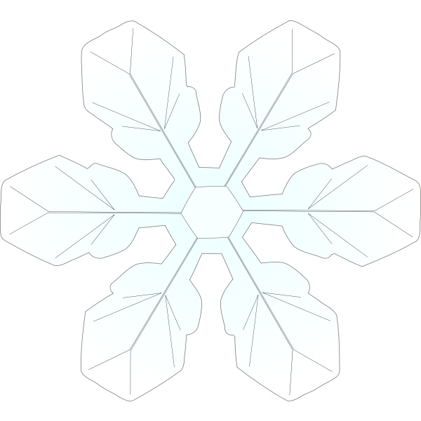 SVG snowflake1