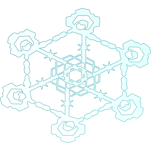 SVG snowflake2