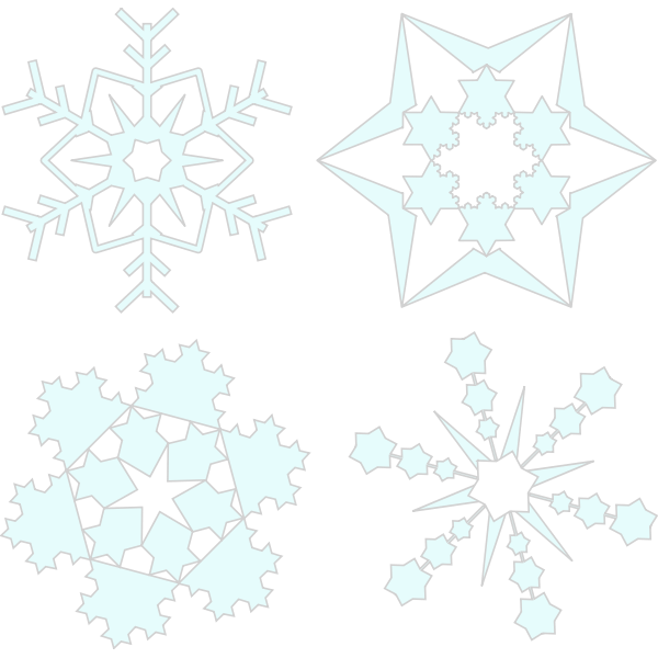 SVG Snowflakes