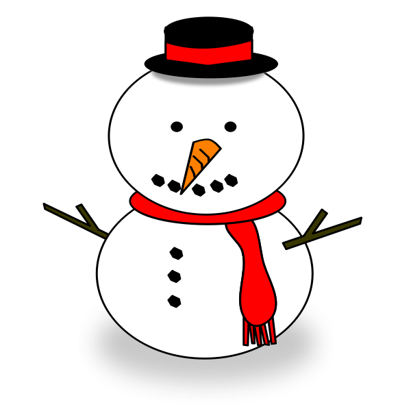 SVG Snowman
