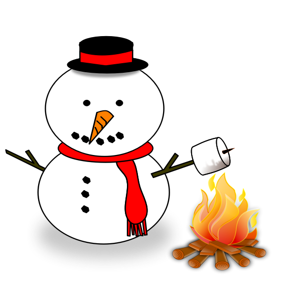 SVG Snowman